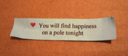 How did the fortune predict I would have fun at the class?