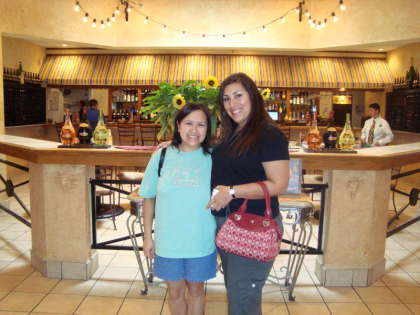 Me & Karen at Olive Garden